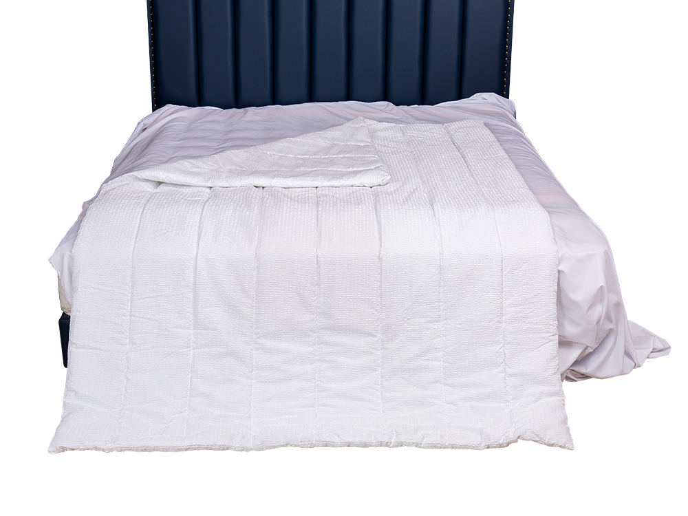 Prikrývka na mikrovlákno Seersucker